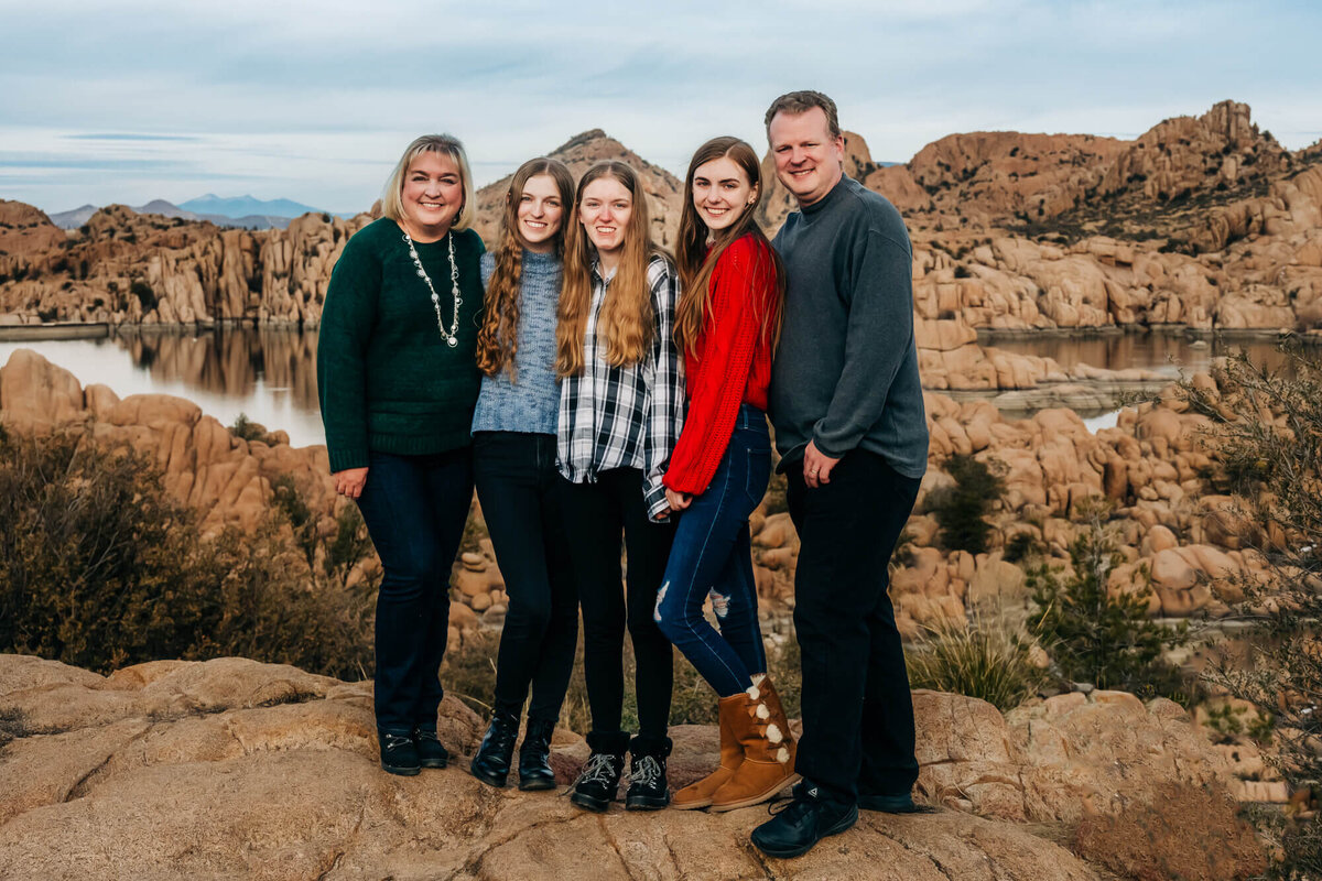 Prescott family photographer Melissa Byrne features family at Watson Lake