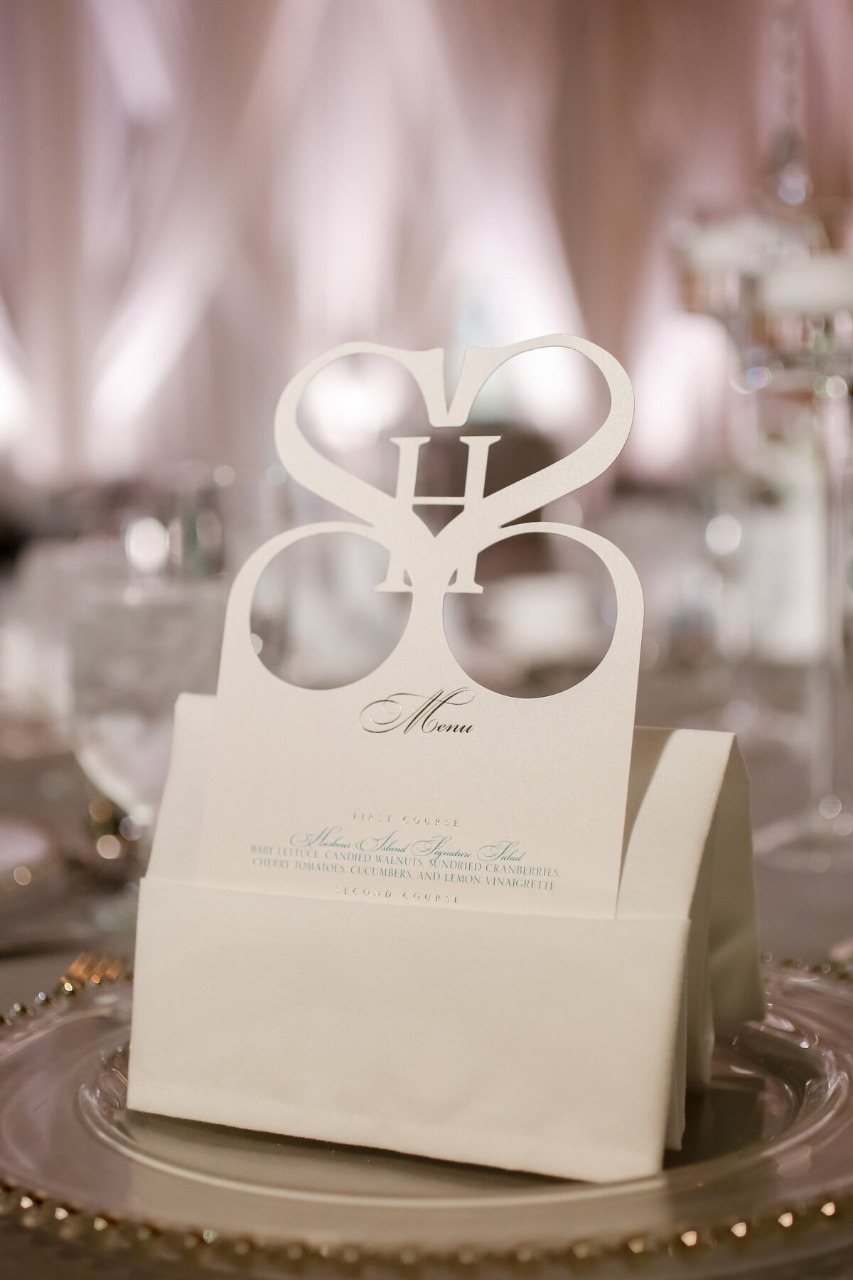 24 - Westin Tampa Wedding Menu - Tampa Bay Wedding Planner