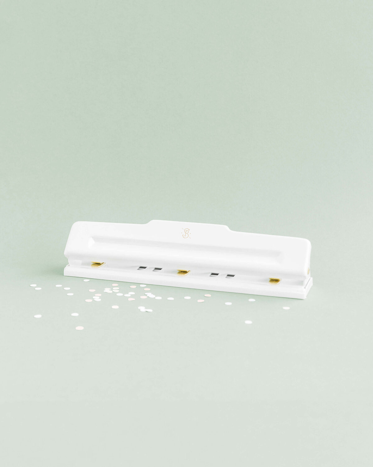 Sugar Paper_Target_3-hole punch_on green-website