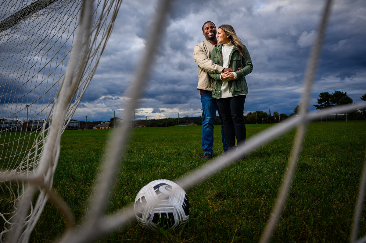 Renee & Yannick's Engagement Session - Montgomery Highschool-2