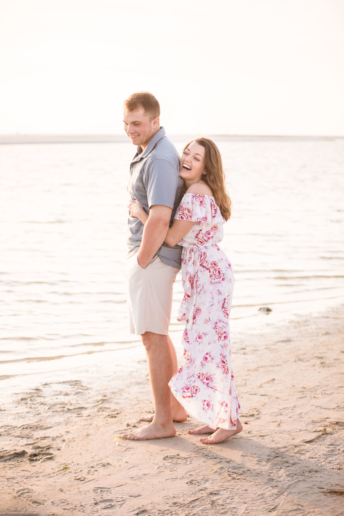 clearwater beach engagement photos