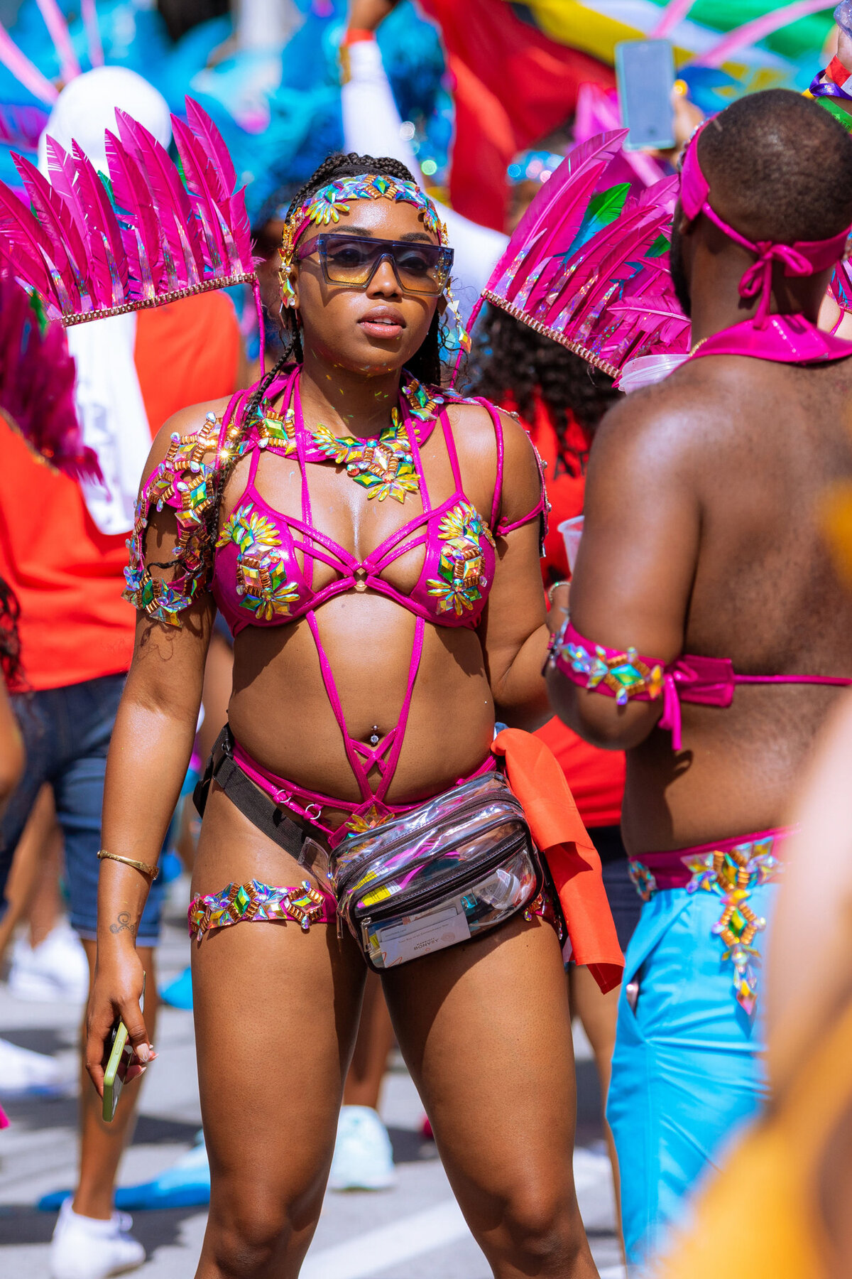 Photos of Masqueraders from Toronto Carnival 2023 - Sunlime Mas Band - Medium Band of The Year 2023-136