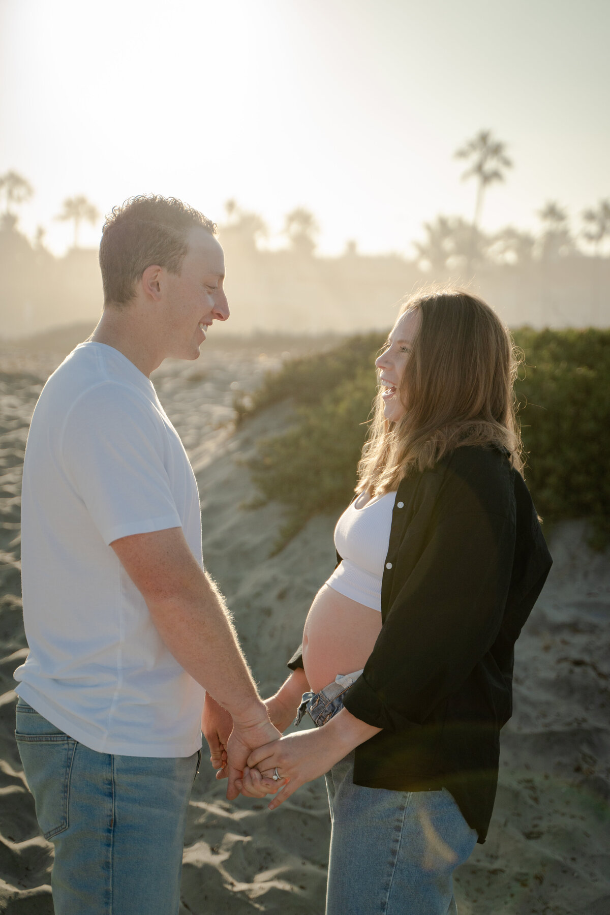 Maternity Photos Beach San Diego Photographer
