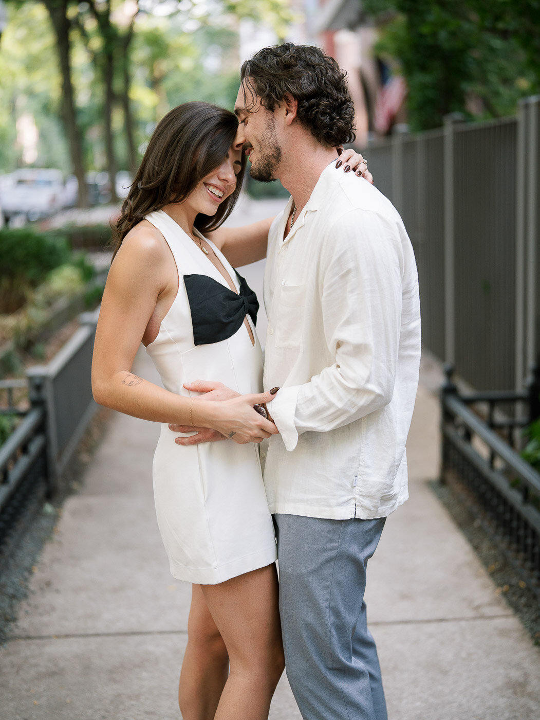 Downtown Chicago Engagement Photos-35