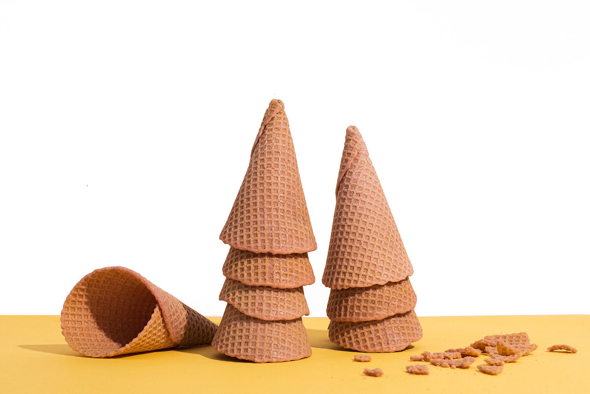 cocobella creamery vegan ice cream photography los angeles cones