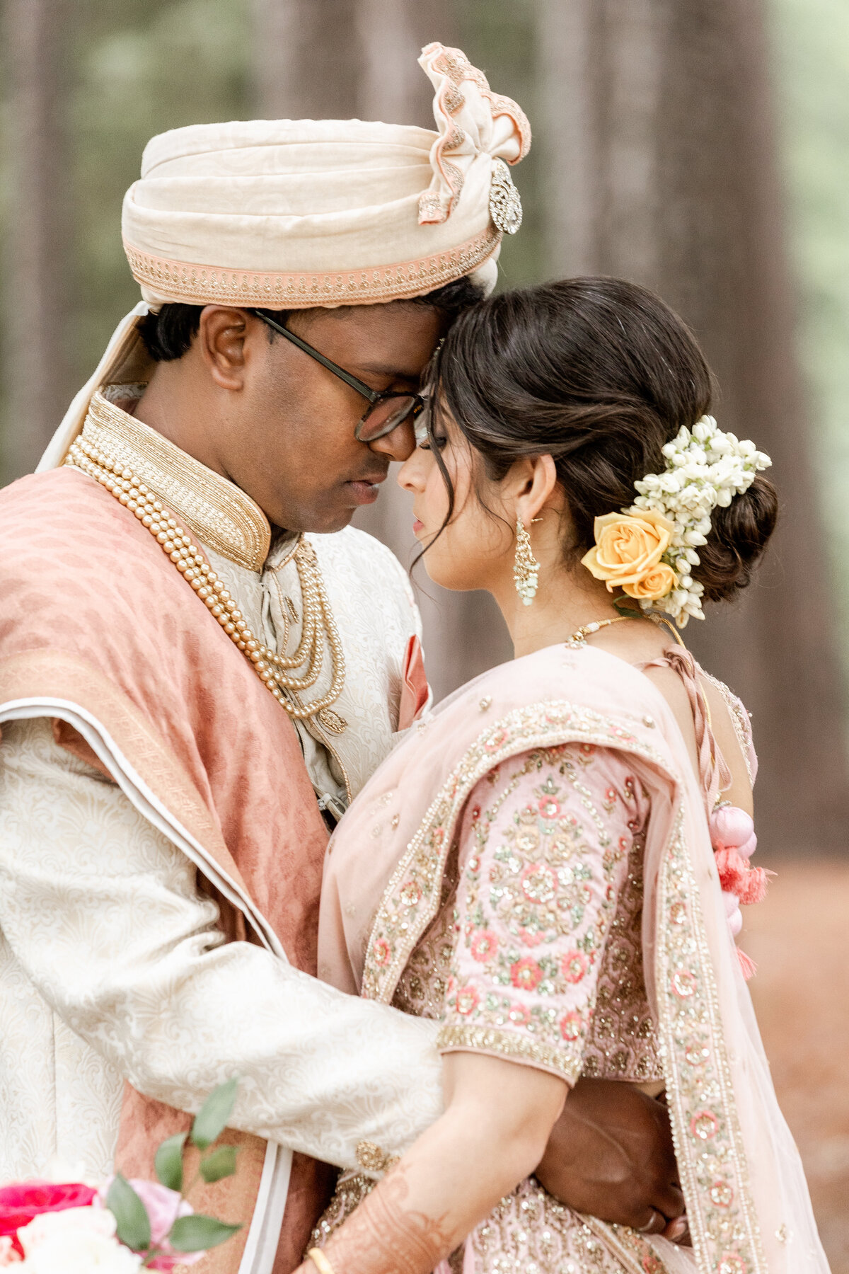 ATIMA & YADAVAN- Day 2 Pre Ceremony Couple Portraits  first look