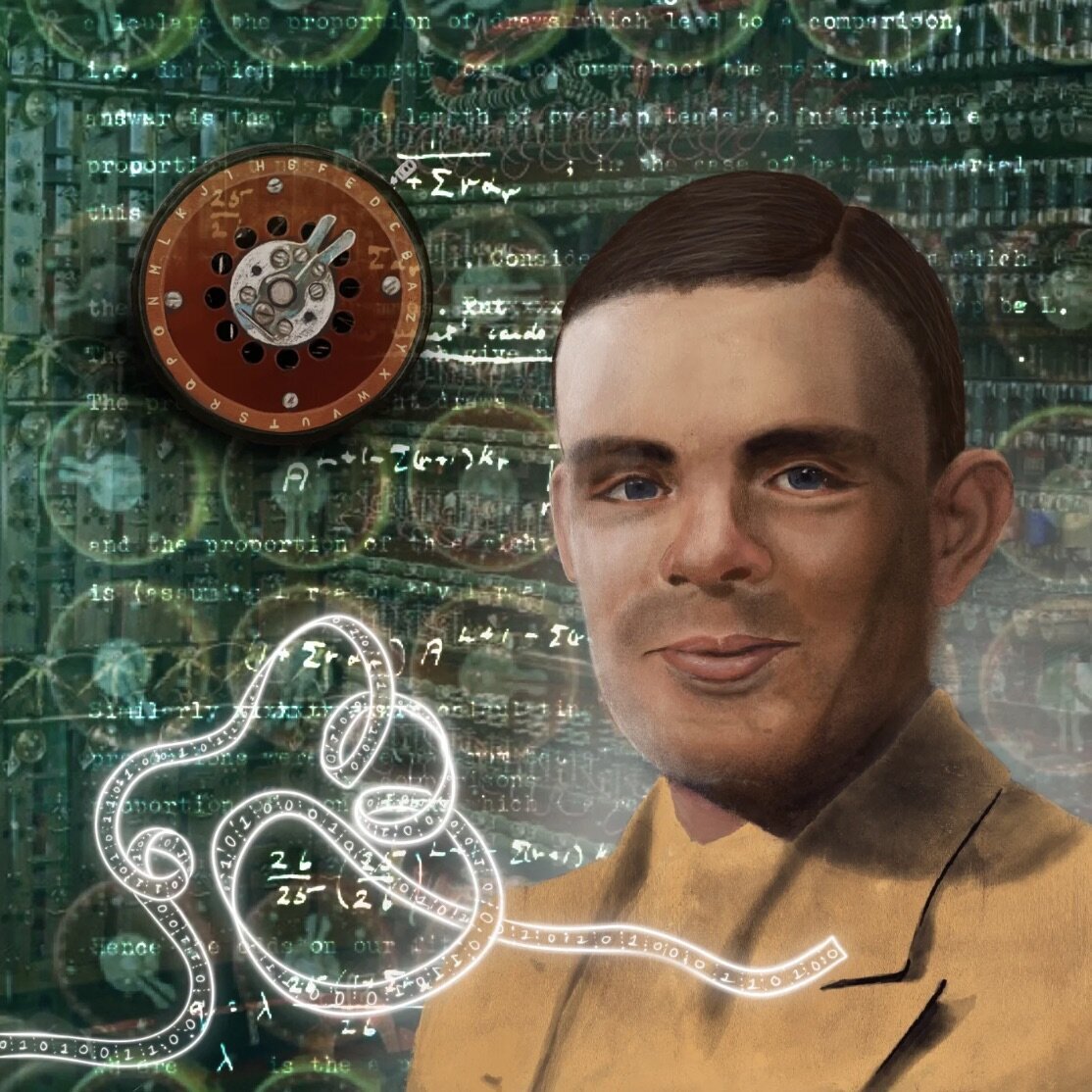 Roeleke.art - Alan Turing