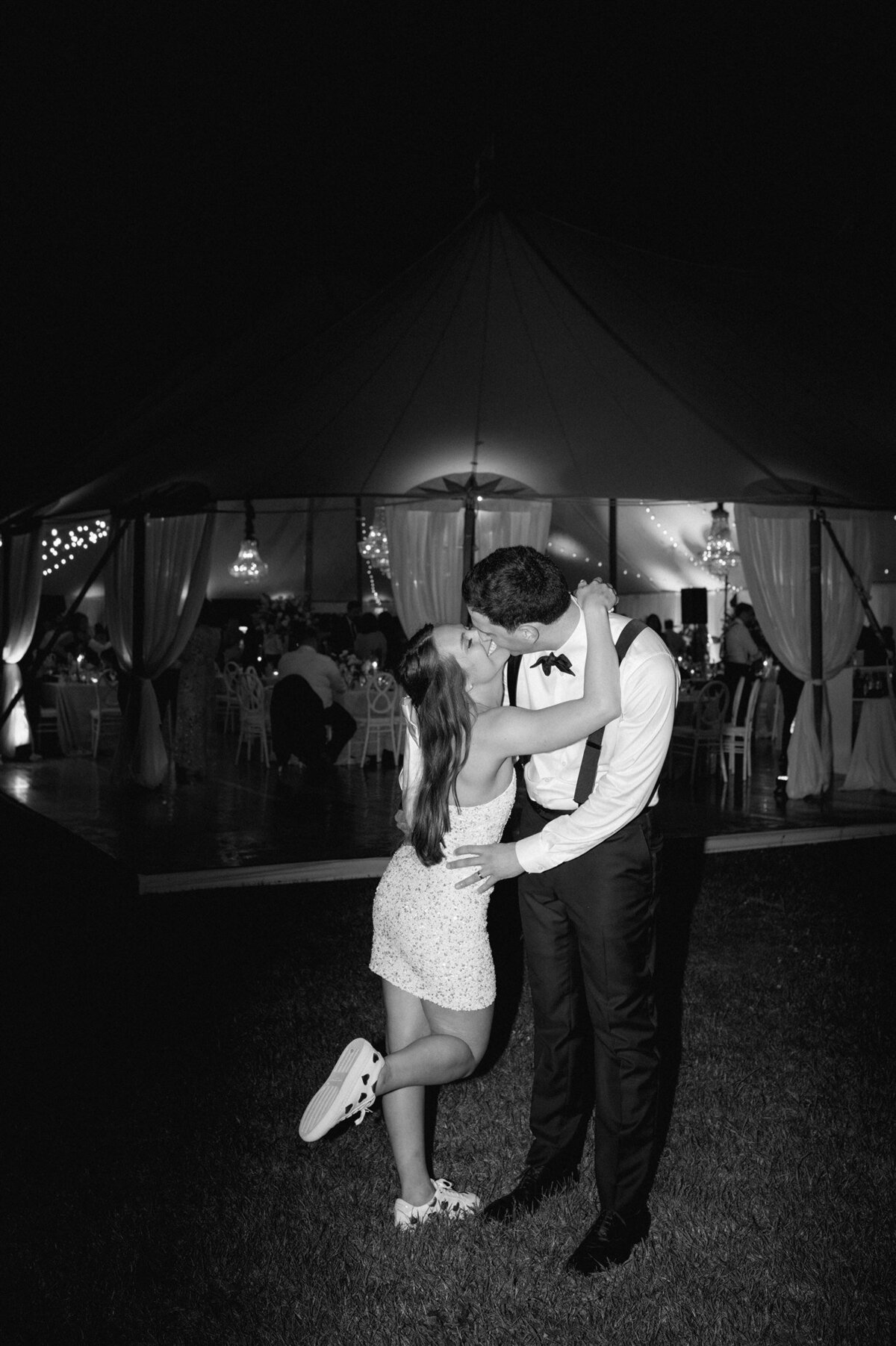 Blue, Green and White Private Estate and Tented Wedding in New England-24