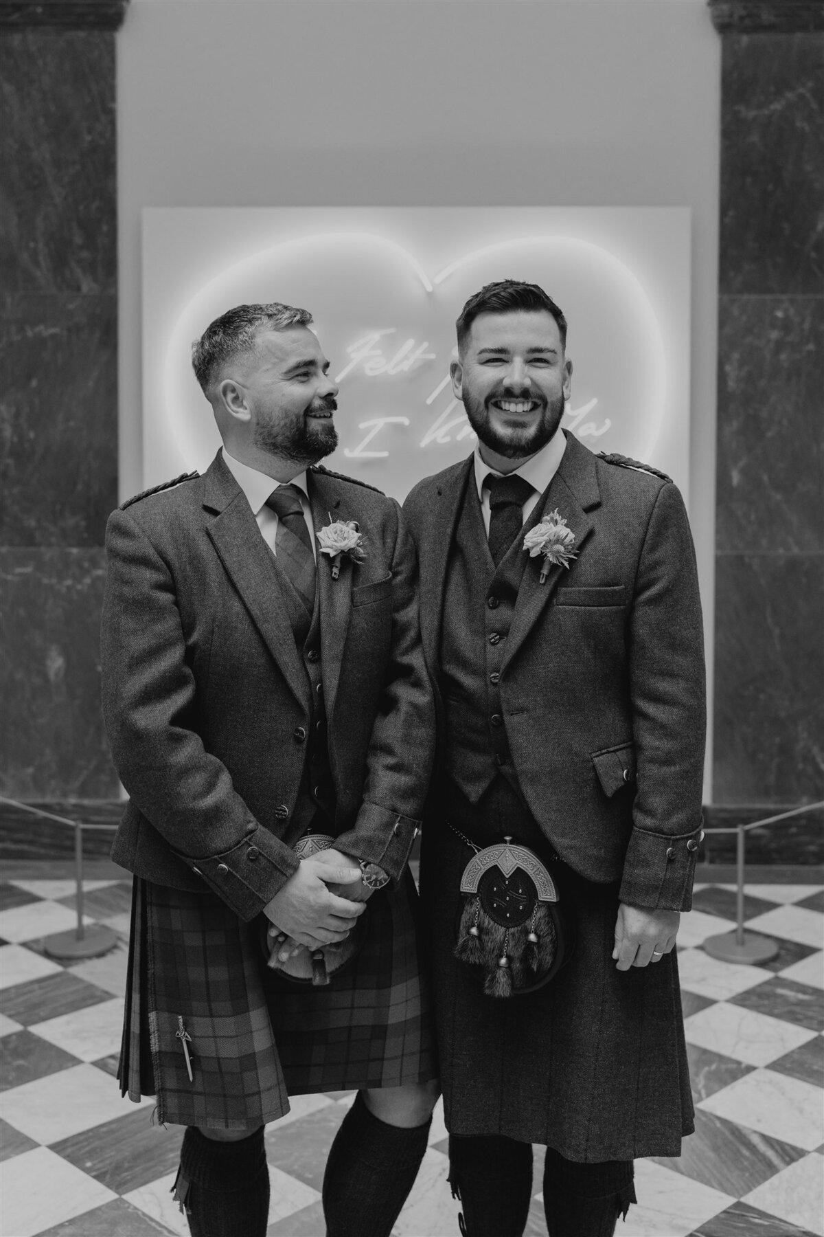 Aberdeen LGBTQ+ Wedding Photography by Aberdeen Wedding Photographer Scott Arlow - 57