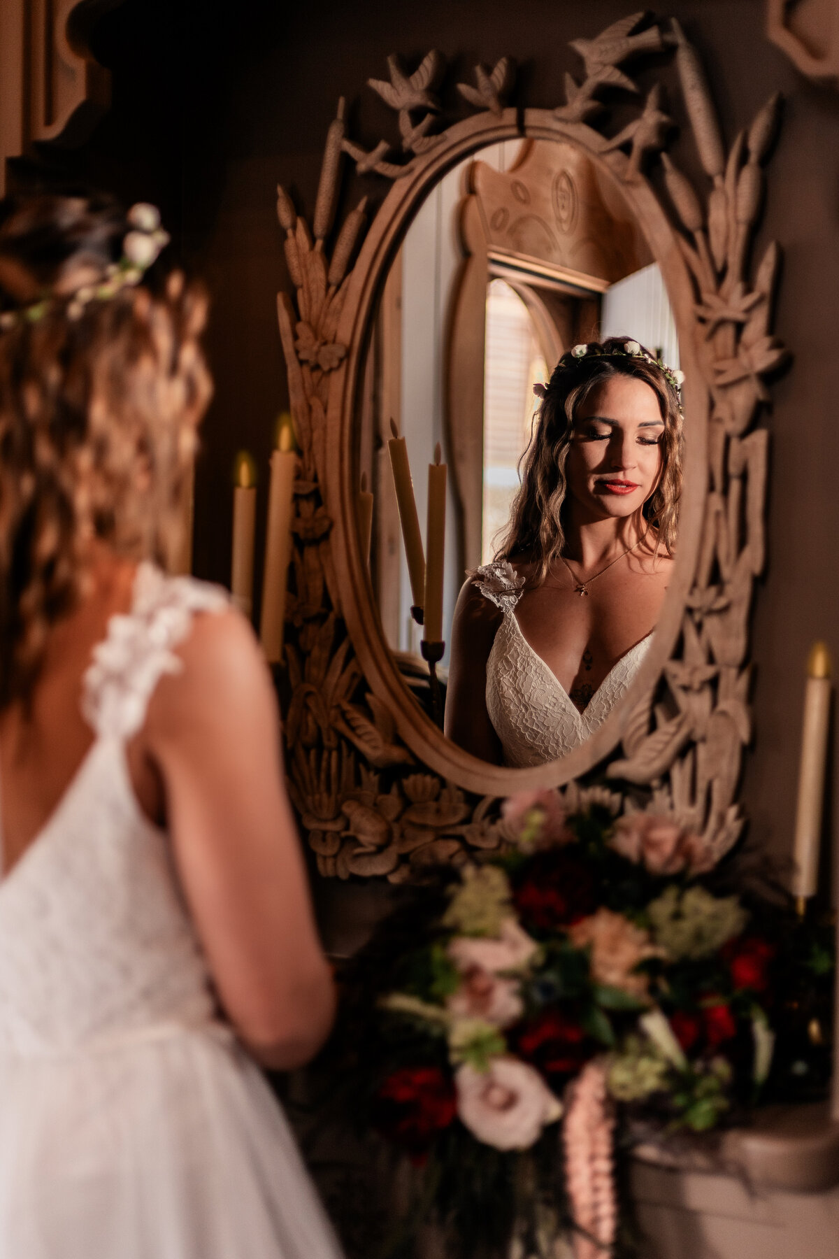 bride-looks-at-reflection