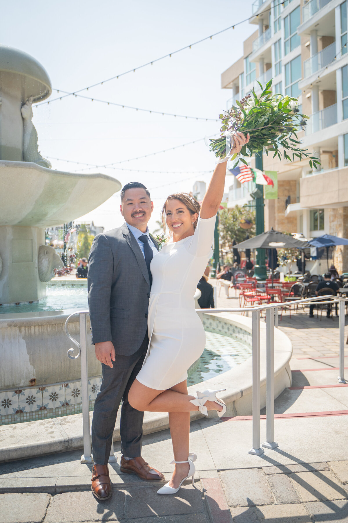 Urban Courthouse Elopement San Diego