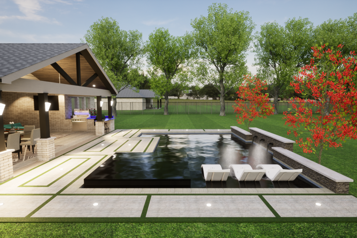 Terrace Outdoor Design - Rendering - Caruthers - Image16