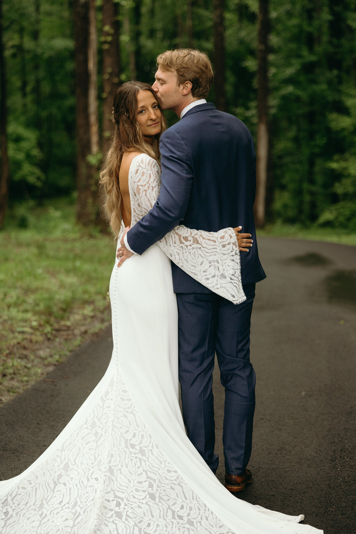 Bride and Groom Portraits by Richmond Virginia Wedding Photographer