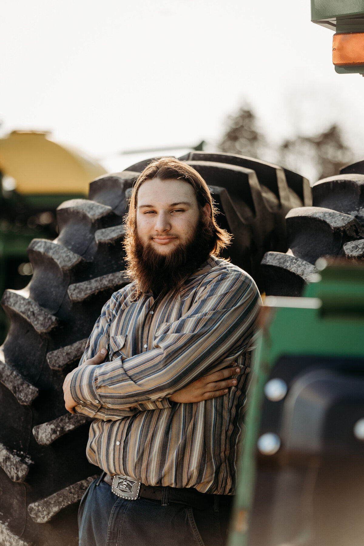 Senior boy session tractor