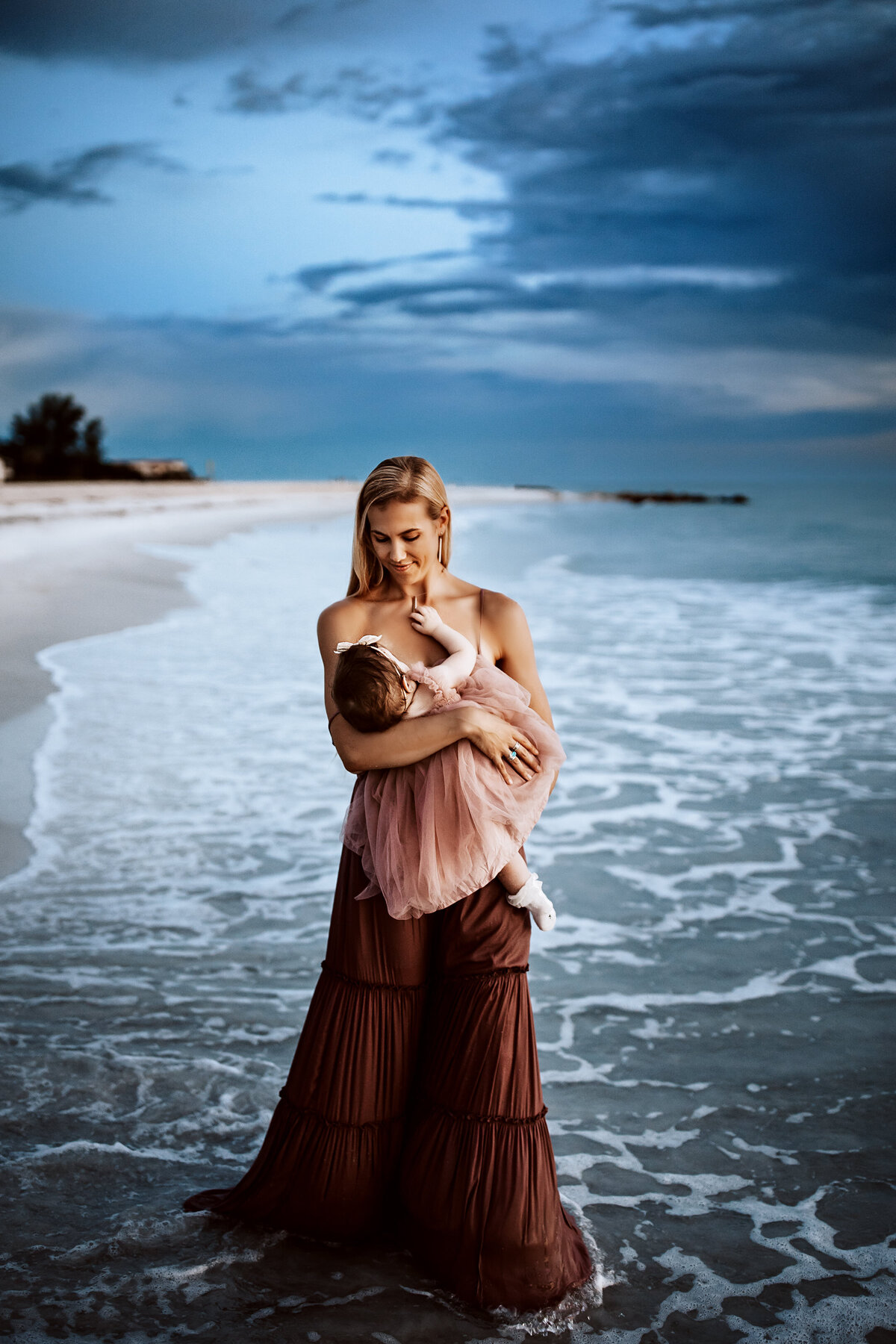 anna maria island motherhood photoshoot