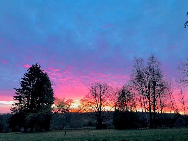 coucher de soleil