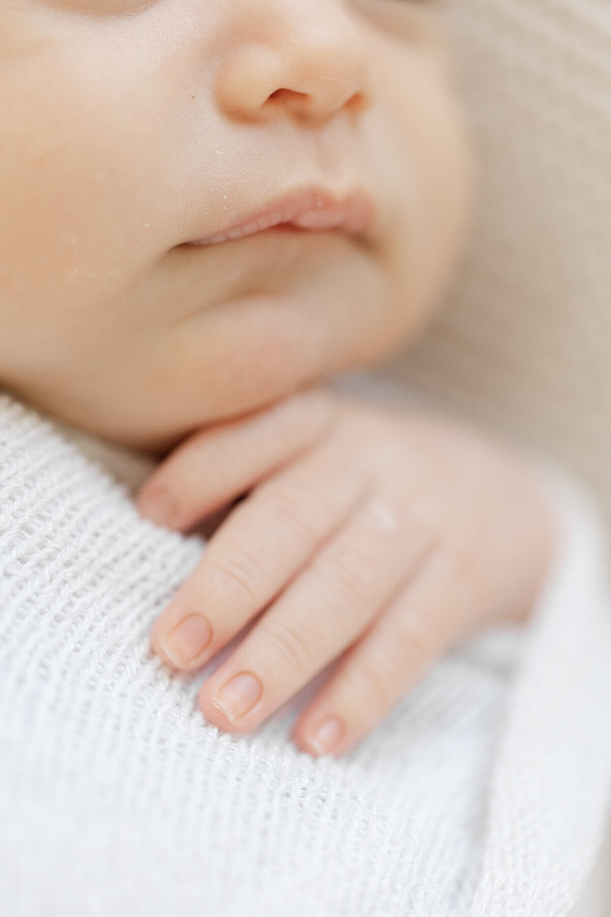 In-home newborn portrait session with siblings in Philadelphia - 23