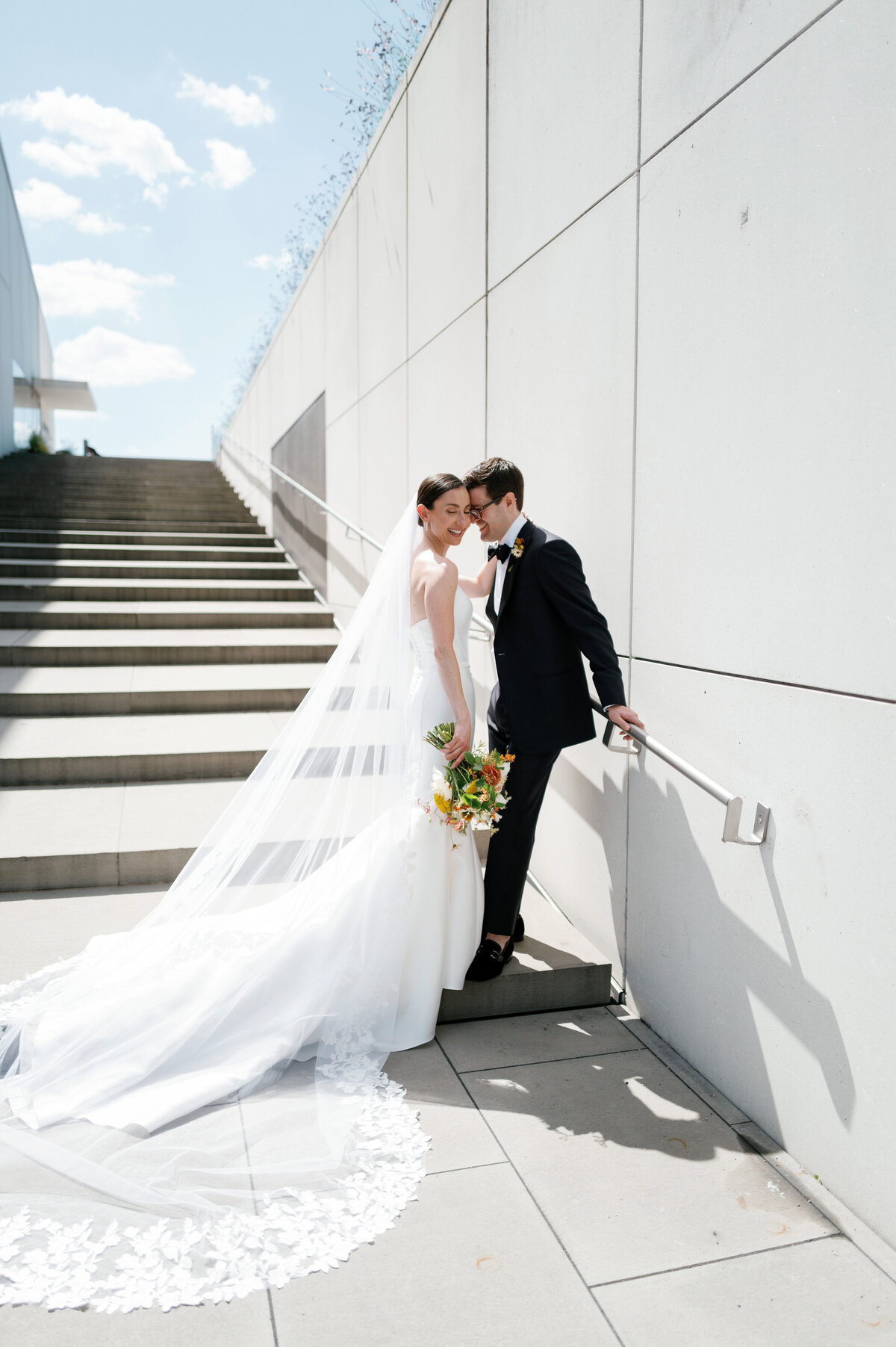 Kennedy Center Wedding Portraits in Washington DC 18