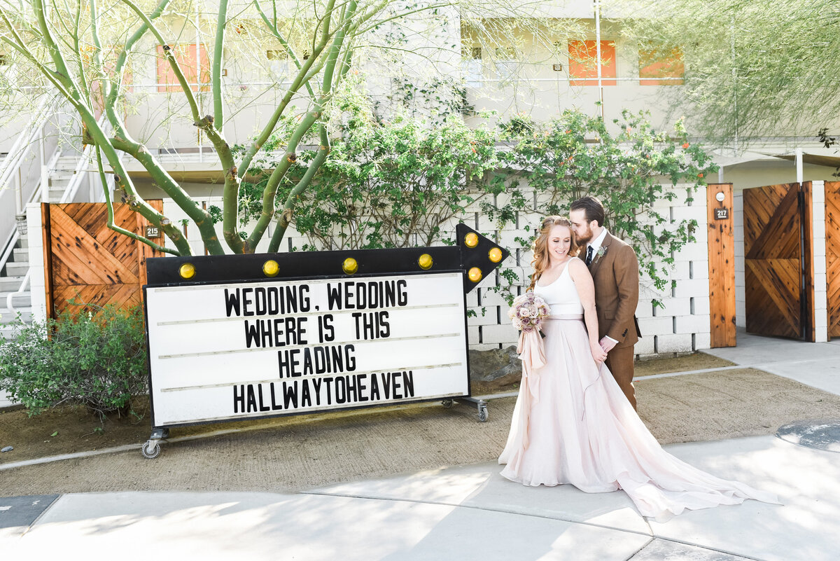 Ace Hotel Palm Springs Wedding - Randy and Ashley Studios - Bride and Groom-57