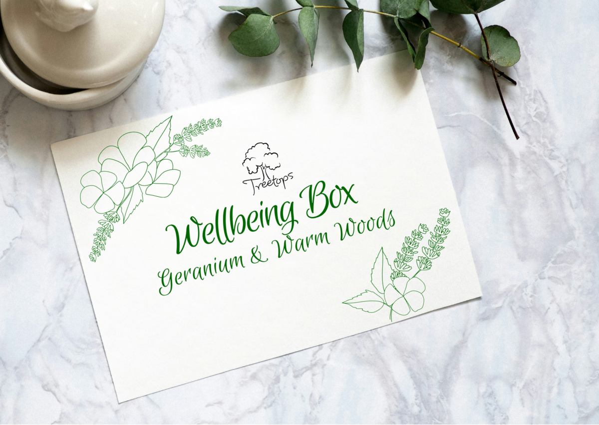 Bespoke illustration for wellbeing giftbox