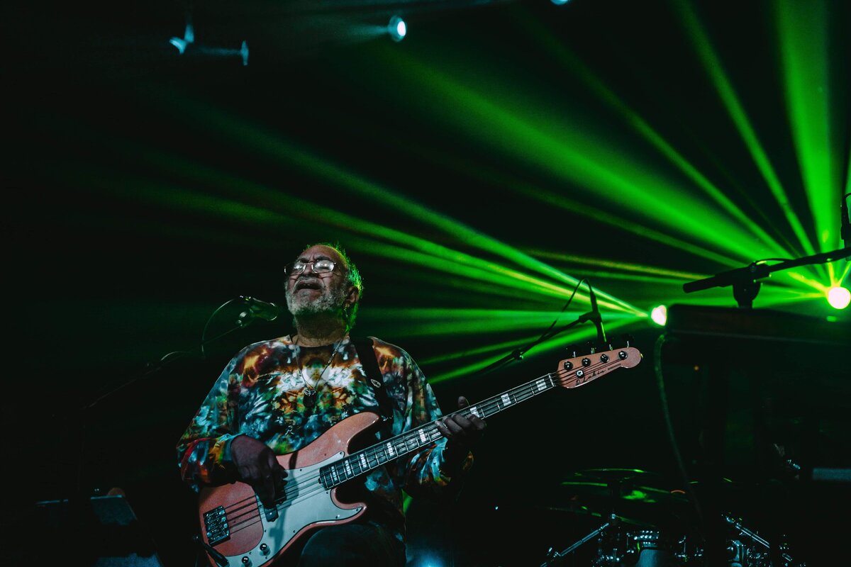 george porter jr playing a bass solo in charlotte nc