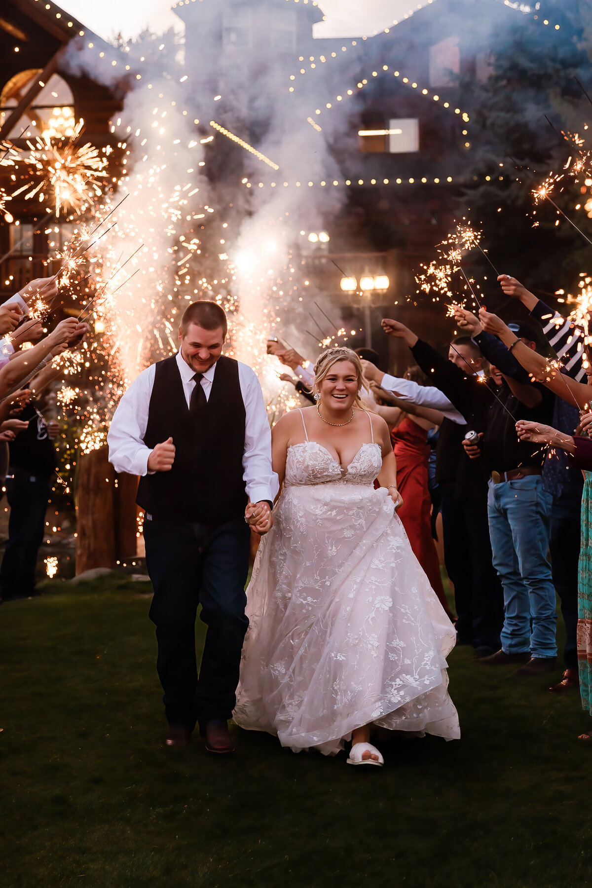 wedding-exit