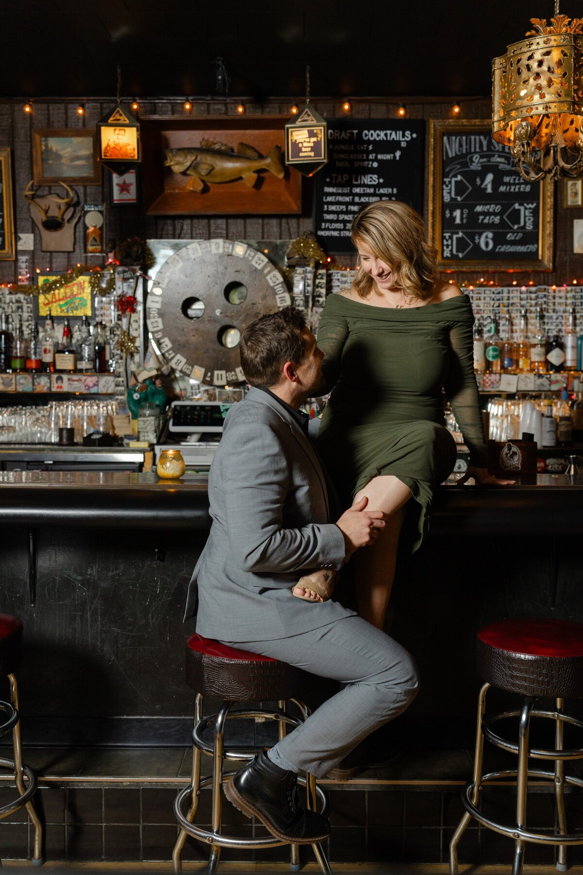 Bay View Blackbird Bar Engagement Photos-4