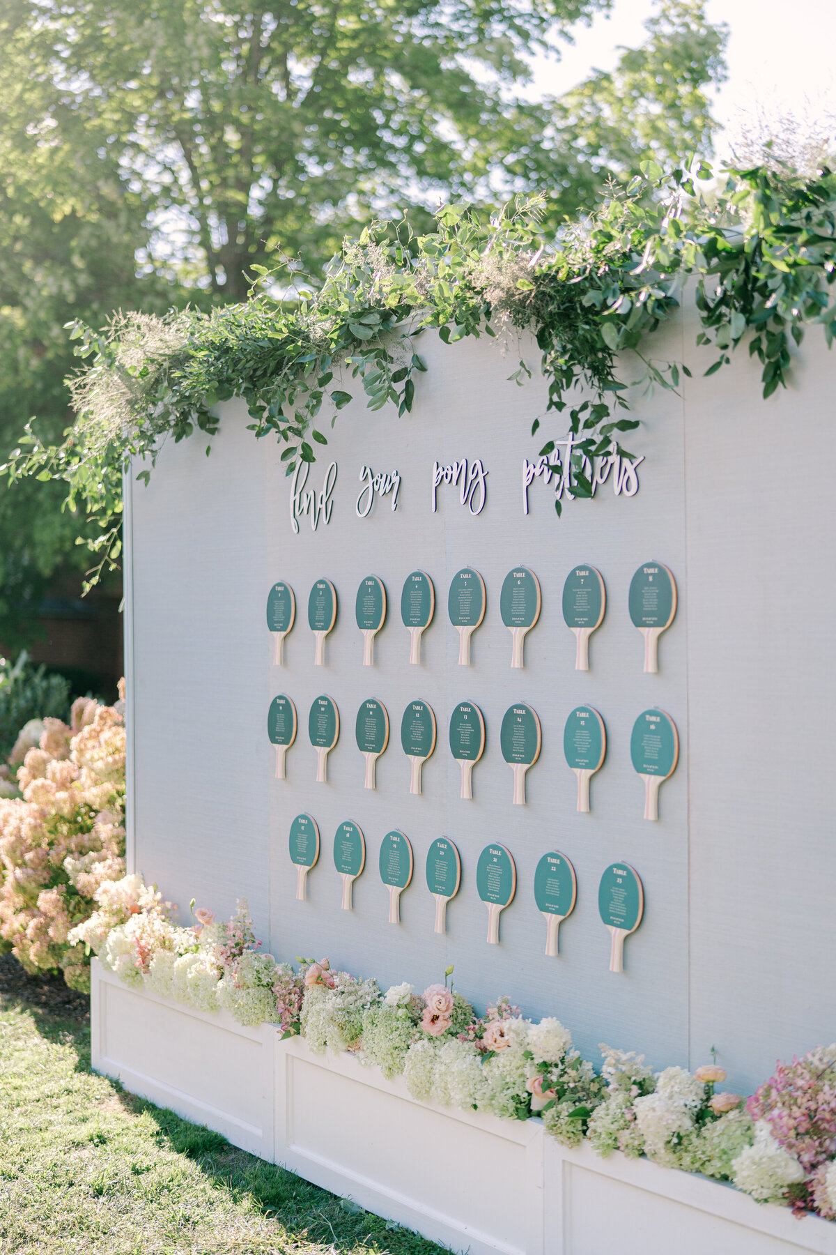 Custom Seating Chart