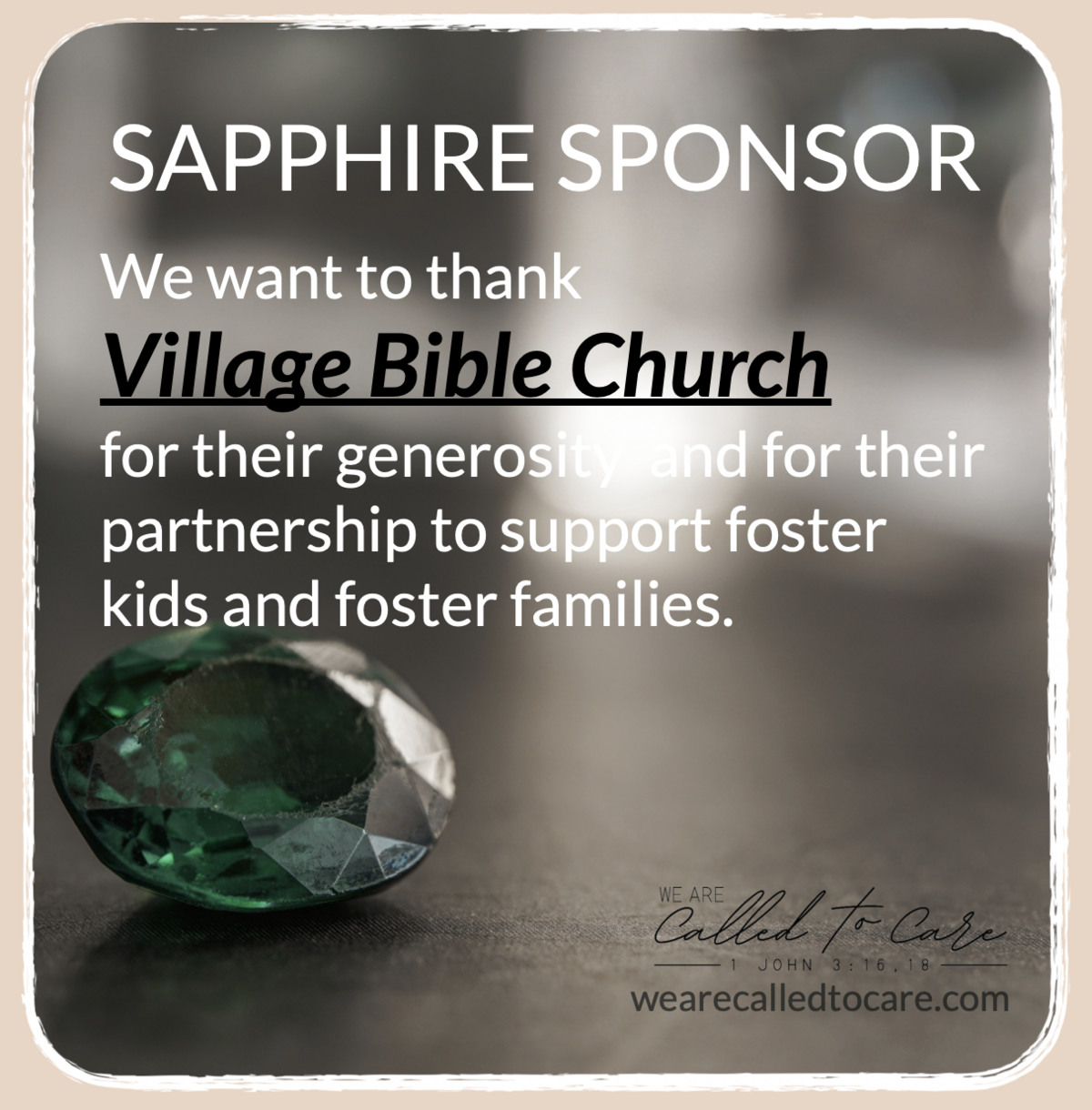 SAPPHIRE - VILLAGE BIBLE CHURCH