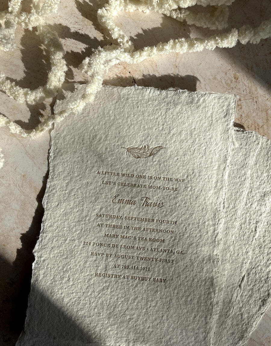 cute-feather-baby-shower-invitation-handmade-paper-bodega-press