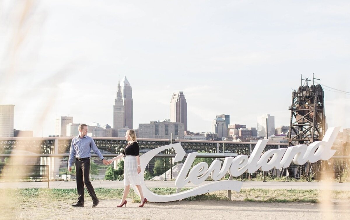 Cleveland Engagement Photos