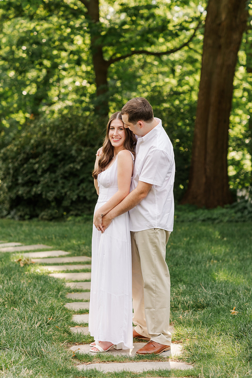 Alexis Fox Photography + Indianapolis + Indiana + Engagement Session + Newfields (6 of 37)
