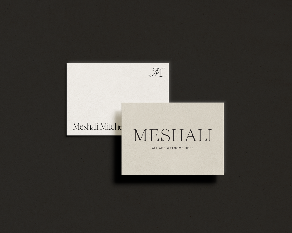 Meshali Business Cards