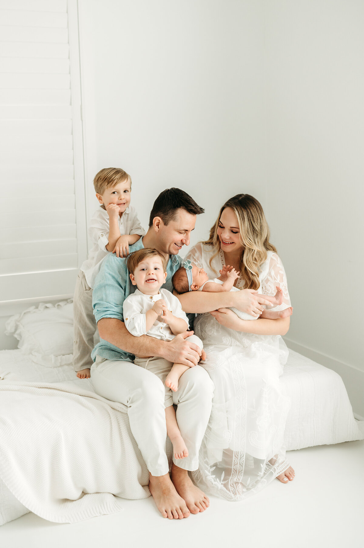 Baby Kaia's Newborn photo session in Atlanta