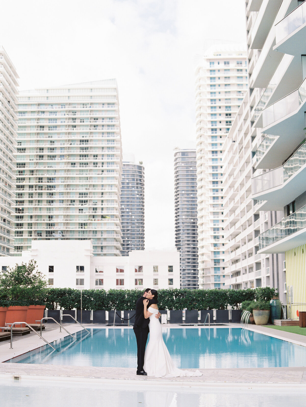 Modern Luxury Miami Wedding SLS Brickell-25