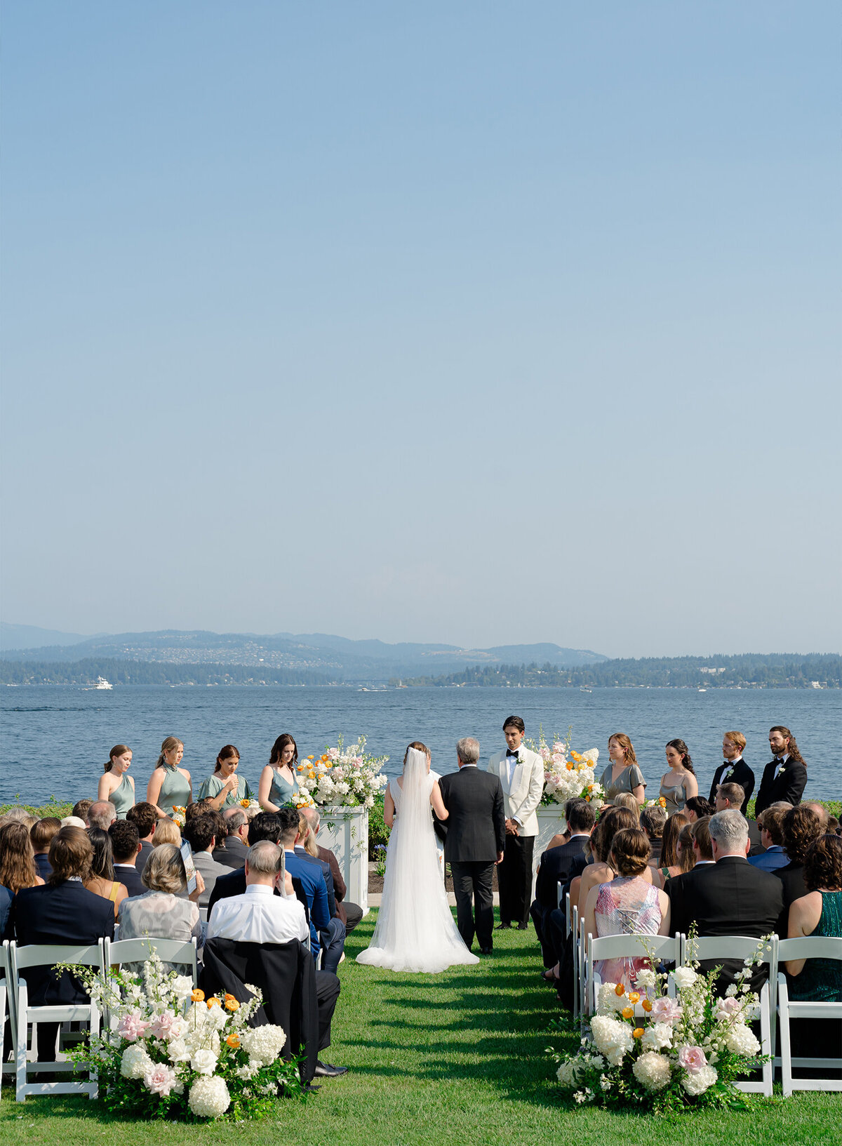 Seattle Tennis Club Wedding - Film Photography - H&G - 26