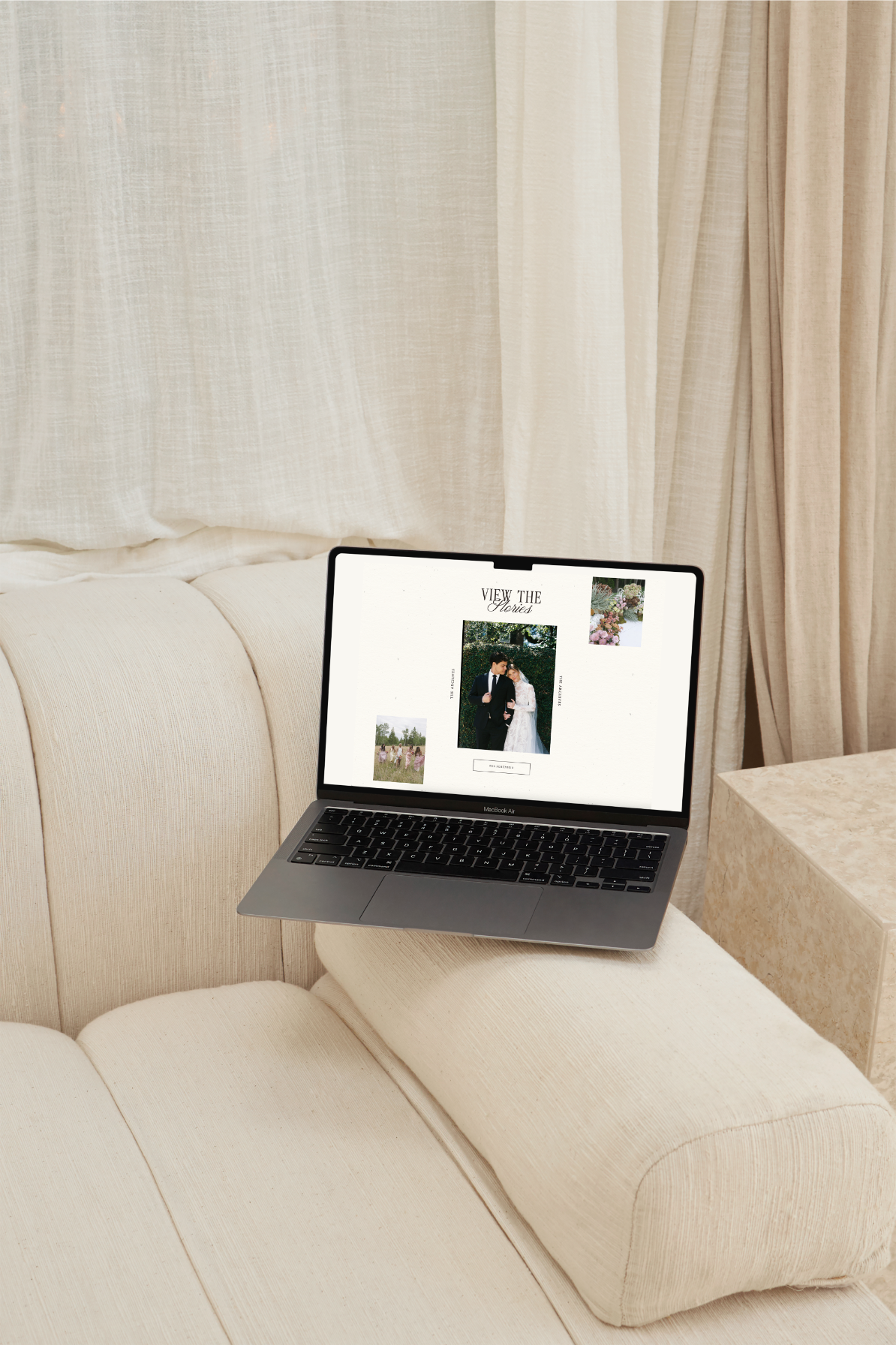 Mercedes Smith Photo website mockup