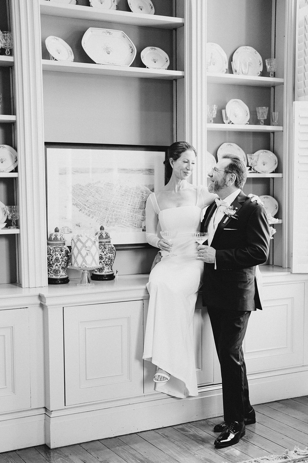 Sabra + Curt - Curated Wedding Elopement at Thomas Bennett House - by Pure Luxe Bride Elopements - 10