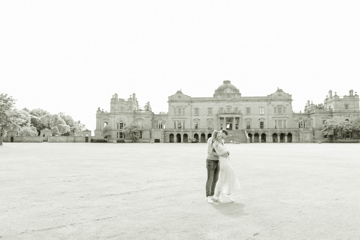 Wedding Photographer Scotland, engagement shoot at Gosford House