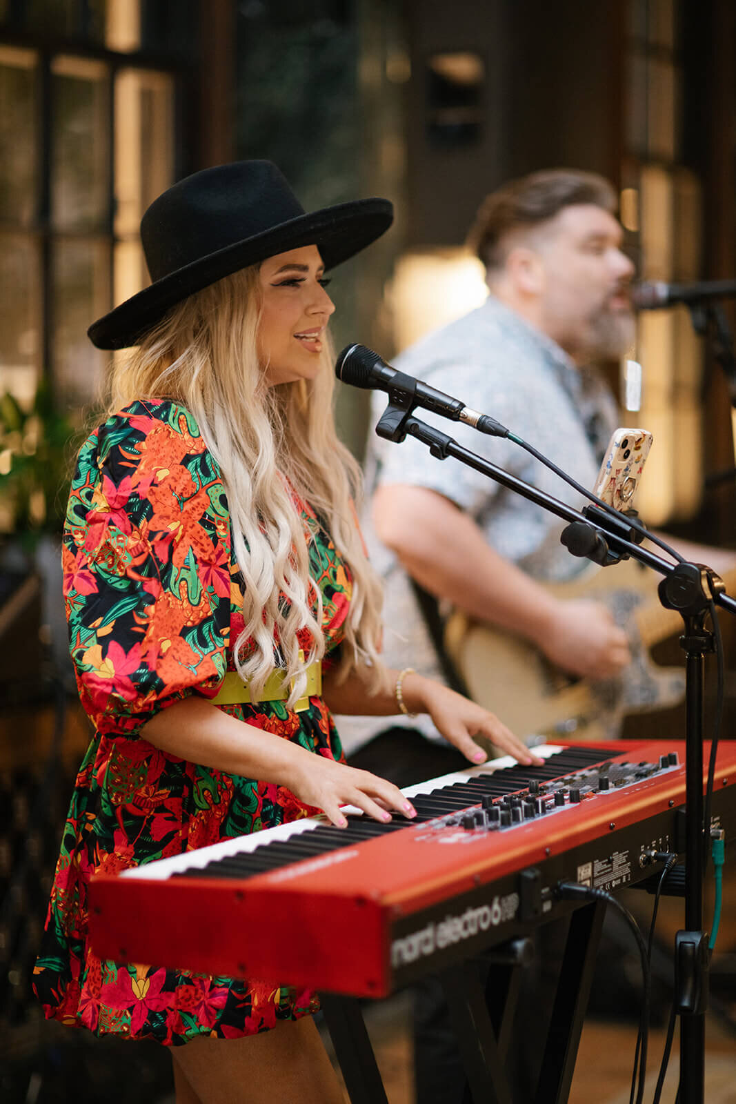 32.nashville-welcome-party-noelle-hotel-blue-and-lavender-modern-vintage-events
