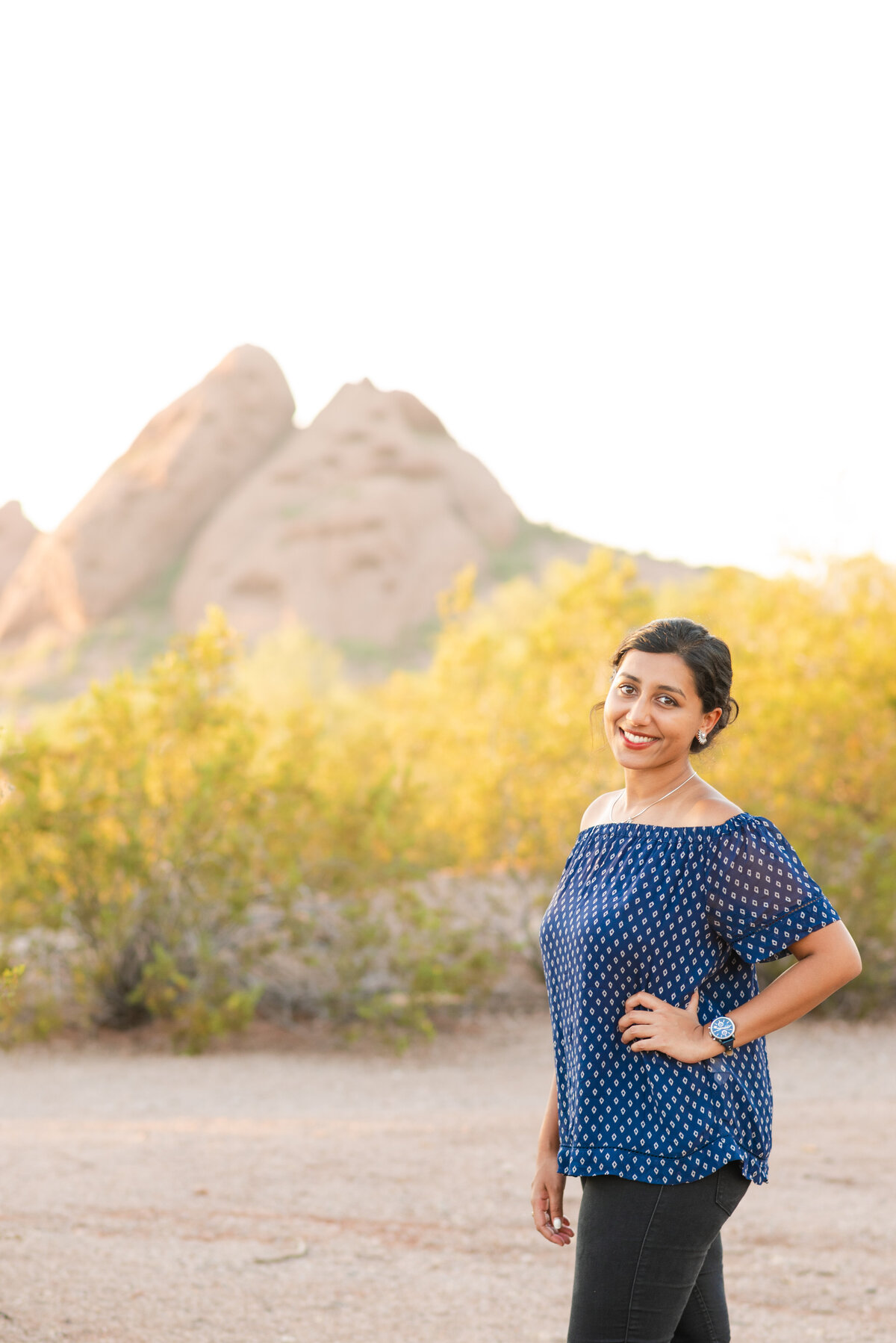 Portrait Photography - Papago Park - Tempe, Arizona - Bayley Jordan Photography
