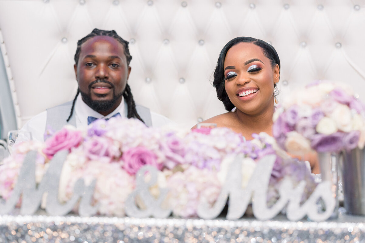 Ciara and Thomas’s wedding at Odyssey Country Club in Tinley Park, highlighting family moments.