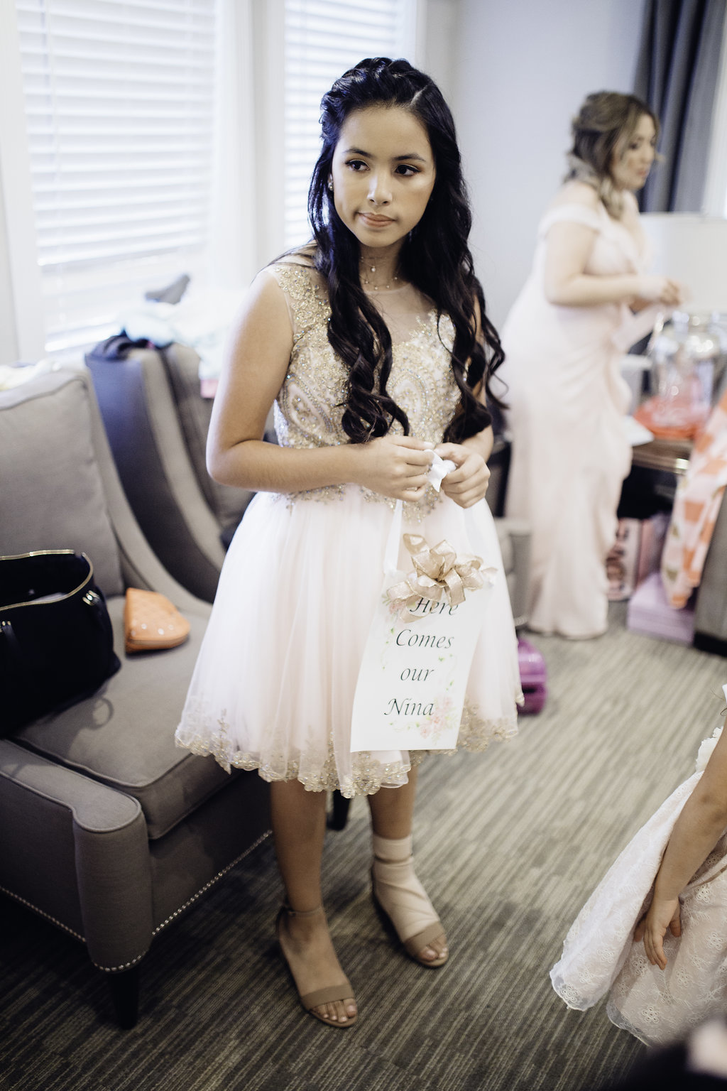 Wedding Photograph Of Woman in Dress Los Angeles