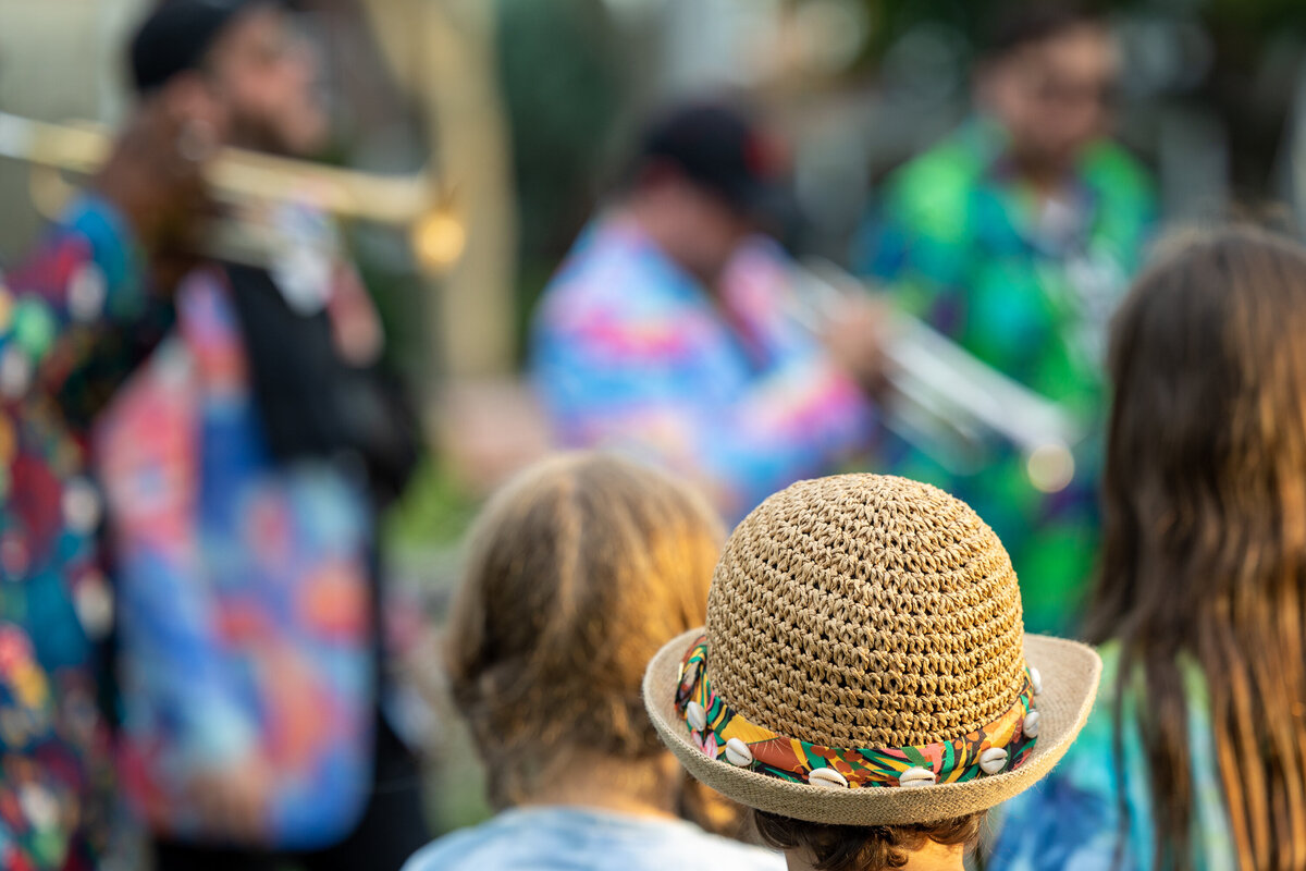 Urban Science Brass Band in the parks - Ambiance