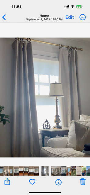 Roller Shade & Drapes