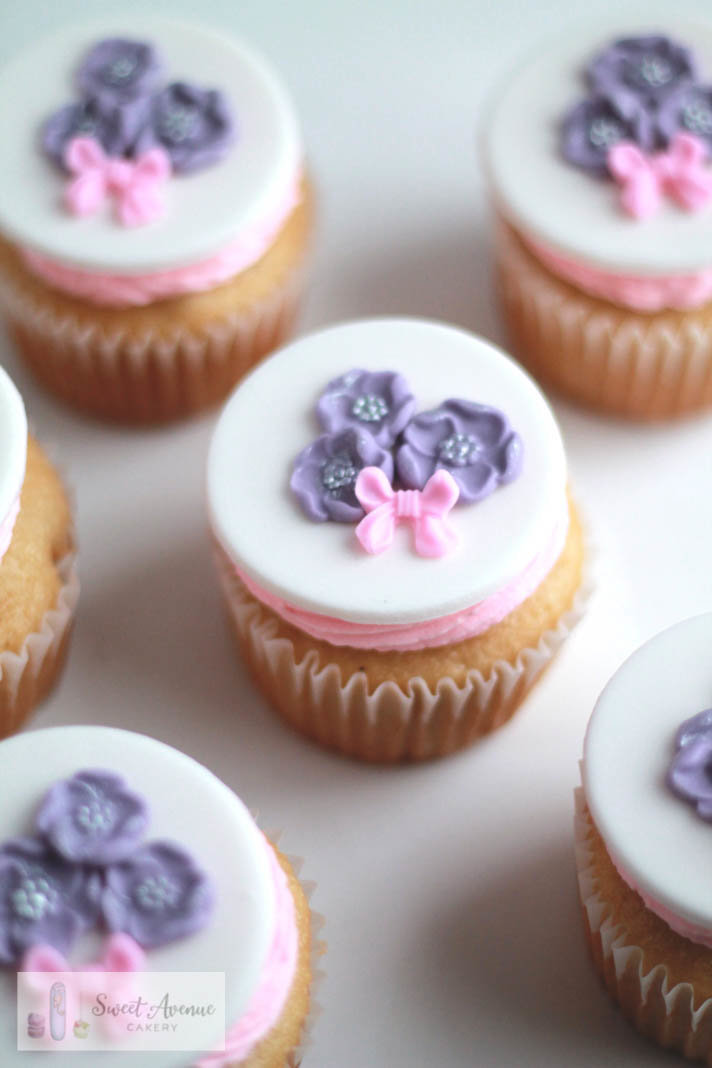 flower cupcakes