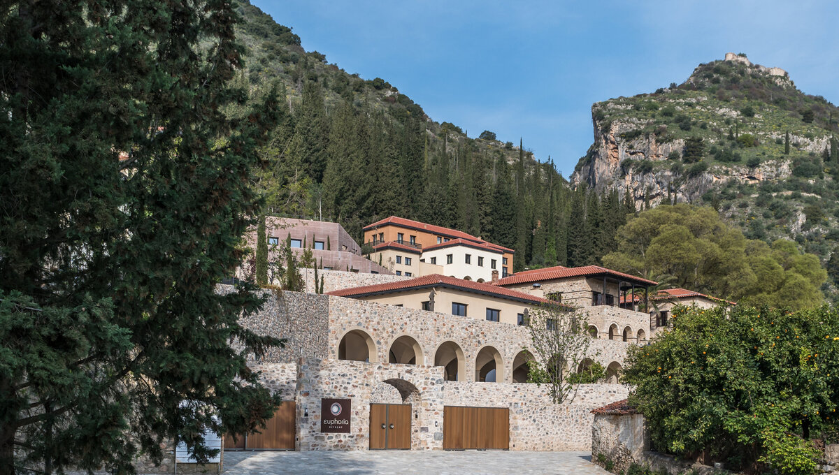 Waterstone - Euphoria Retreat - Mystras - Luxury Boutique Hotel - External photo Euphoria_signage_0