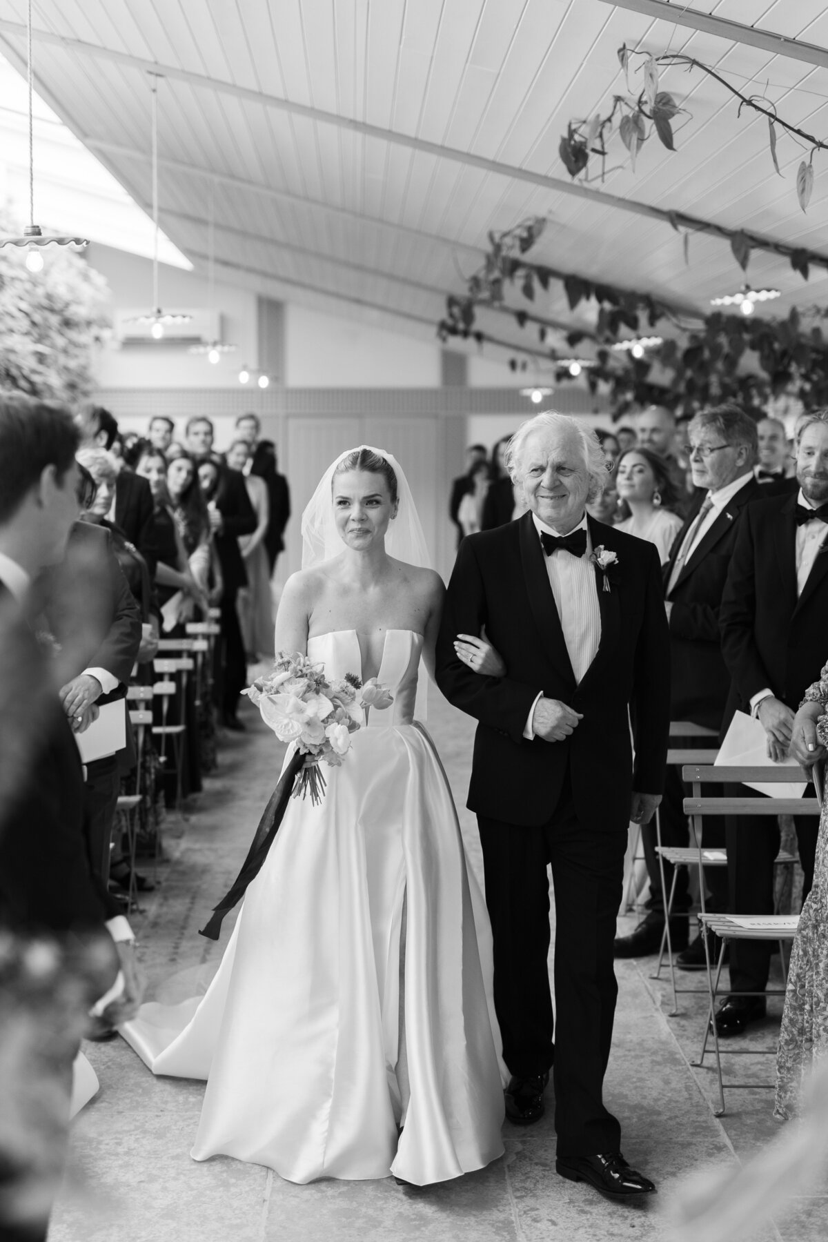 Wedding ceremony at Kin House
