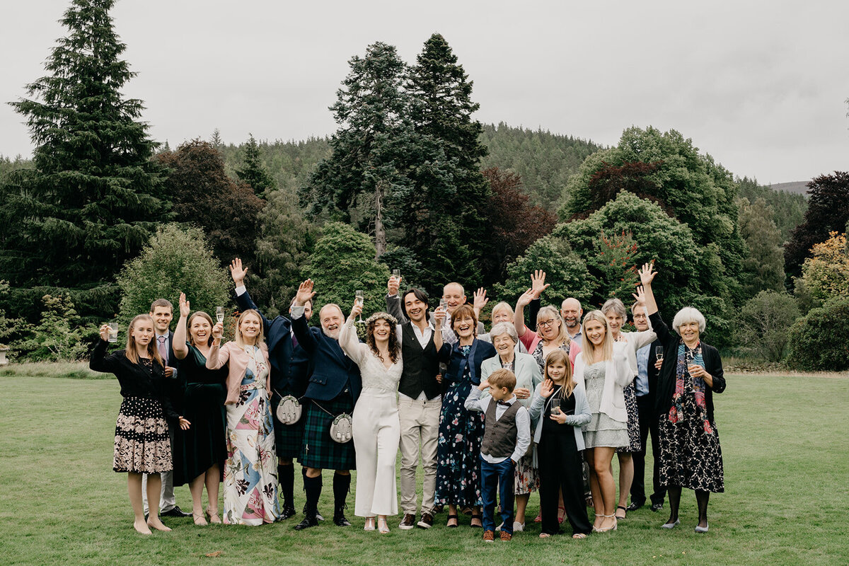 Glen Tanar Ballroom Aberdeenshire Wedding by Aberdeen Wedding Photographer Scott Arlow 158