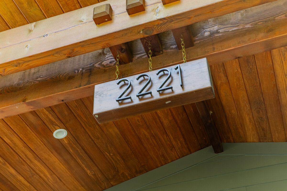 Mission Style Homes - Best Home Address Sign